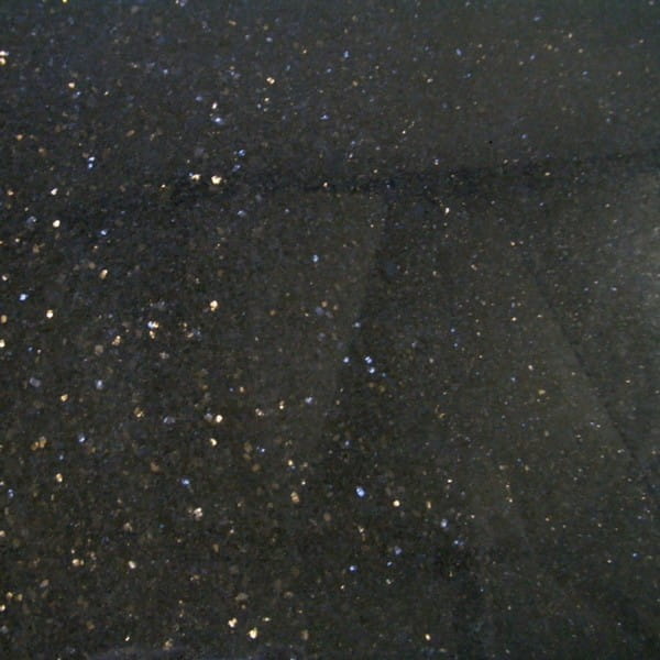 Fensterbank Naturstein Star galaxy schwarz poliert | 3 cm dick