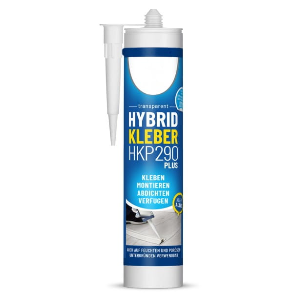 HKP 290 Hybridkleber Konstruktionskleber Folienkleber MS-Polymer | Farbe: transparent