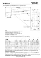 Balkonaustrittshalter 4 mm stark