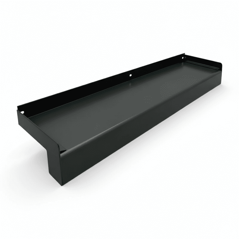 Alu Fensterbank anthrazit 7016 · TK25 · A 240 mm · L 300 mm