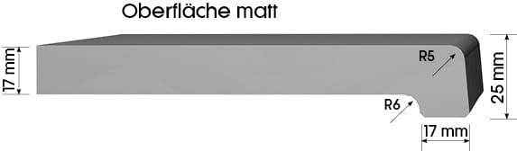 Fensterbank puritamo 400 mm