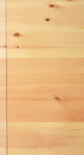Massivholz-Fensterbank Zirbe DL – Holzstruktur