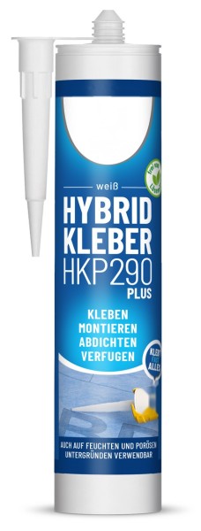 HKP 290 Hybridkleber Konstruktionskleber Folienkleber MS-Polymer | Farbe: weiß