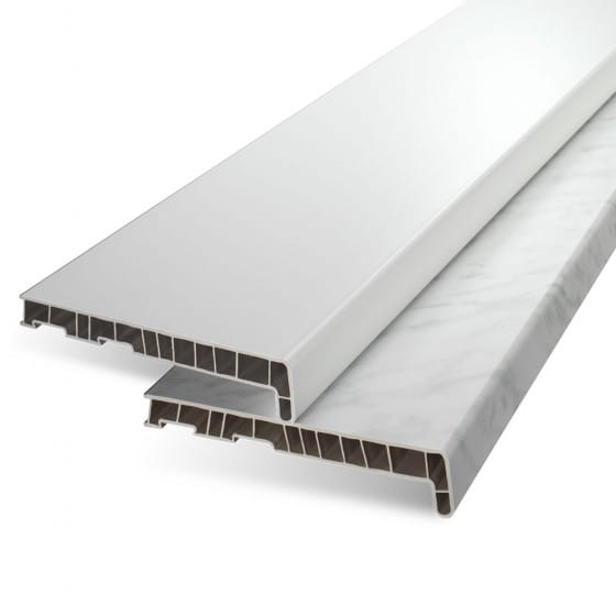 Kunststoff Innenfensterbank weiß