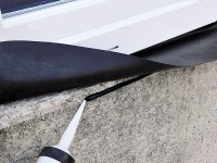 EPDM-Folienkleber auftragen