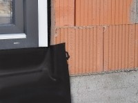 EPDM-Folie am Fensteranschluss